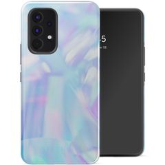 Selencia Vivid Backcover Samsung Galaxy A53 - Holographic Blue Dream