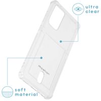imoshion Softcase Backcover met pashouder Samsung Galaxy A72 - Transparant