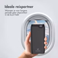 imoshion Powerbank 20.000 mAh - Quick Charge en Power Delivery - Zwart