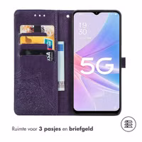 imoshion Mandala Bookcase Oppo A58 - Paars