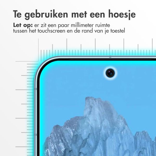 Accezz Gehard Glas Screenprotector 2-pack Google Pixel 9 / 9 Pro / 10 / 10 Pro