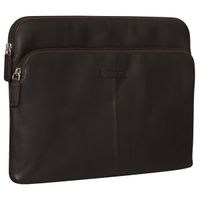 dbramante1928 Skagen Pro+ Sleeve - Laptop hoes 13 inch - Echt leer - Apple MacBook Pro 13 inch / Air 13 inch - Hunter Dark