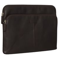 dbramante1928 Skagen Pro+ Sleeve - Laptop hoes 13 inch - Echt leer - MacBook Pro 13 inch / Air 13 inch - Hunter Dark