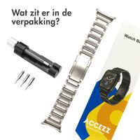 Accezz Mat Titanium bandje voor de Samsung Galaxy Watch Ultra (2024/2025) - Zilver