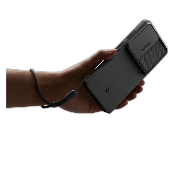 Spigen Optik Armor Camera Slider Samsung Galaxy S26 Ultra - Black