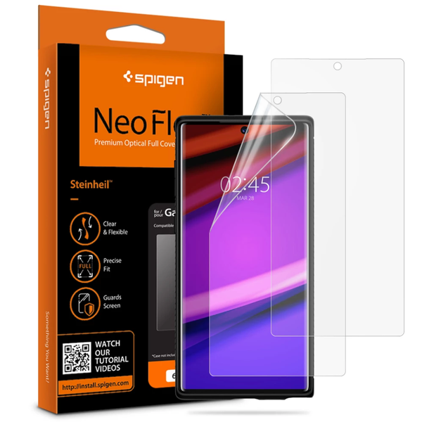 Spigen Neo Flex Screenprotector Duo Pack Samsung Galaxy Note 10