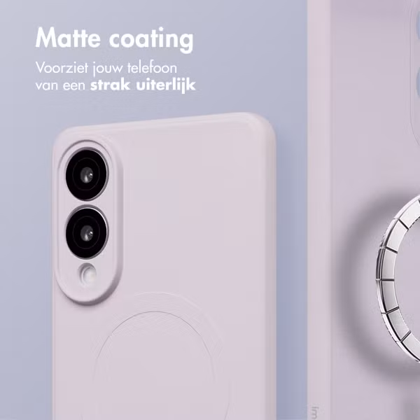 imoshion Color Backcover met MagSafe Samsung Galaxy S25 Edge - Paars