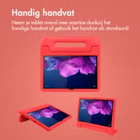 imoshion Kidsproof Backcover met handvat Lenovo Tab P11 / P11 Plus - Rood