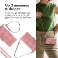 imoshion Bookcase met koord Apple iPhone 12 (Pro) - Roze