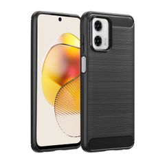 imoshion Brushed Backcover Motorola Moto G73 - Zwart