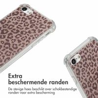 imoshion Design hoesje met koord Apple iPhone SE (2022 / 2020) / 8 / 7 - Leopard Mood