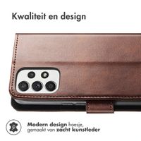 imoshion Luxe Bookcase Samsung Galaxy A32 (5G) - Donkerbruin