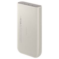 Samsung Batterij Pack 20.000 mAh - 45 Watt snelladen - 3x USB-C - Beige