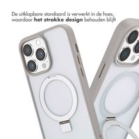 Accezz Ring Stand Backcover met MagSafe Apple iPhone 14 Pro Max - Grijs