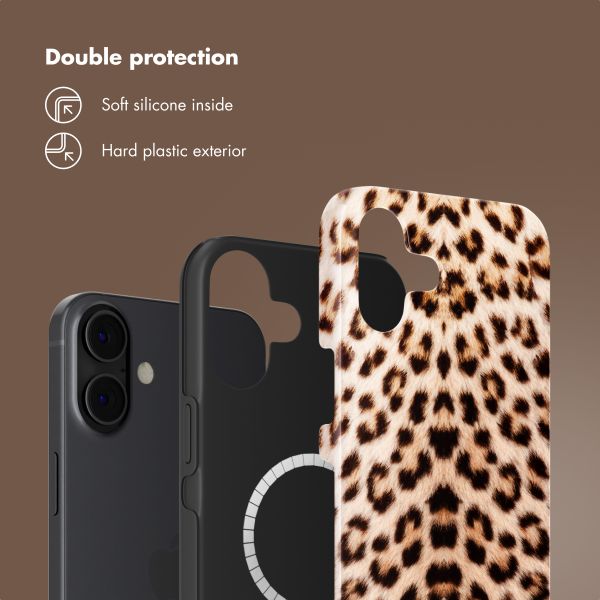 Selencia Vivid Back Cover with MagSafe Apple iPhone 16 - Wild Leo