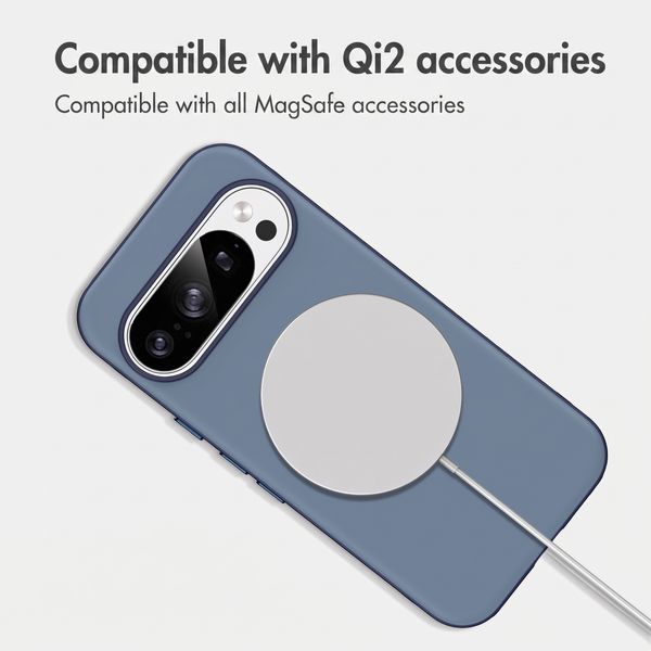 imoshion Colour Case with Thin MagSafe Ring Google Pixel 11 / 11 Pro / 10 / 10 Pro - Dark Blue