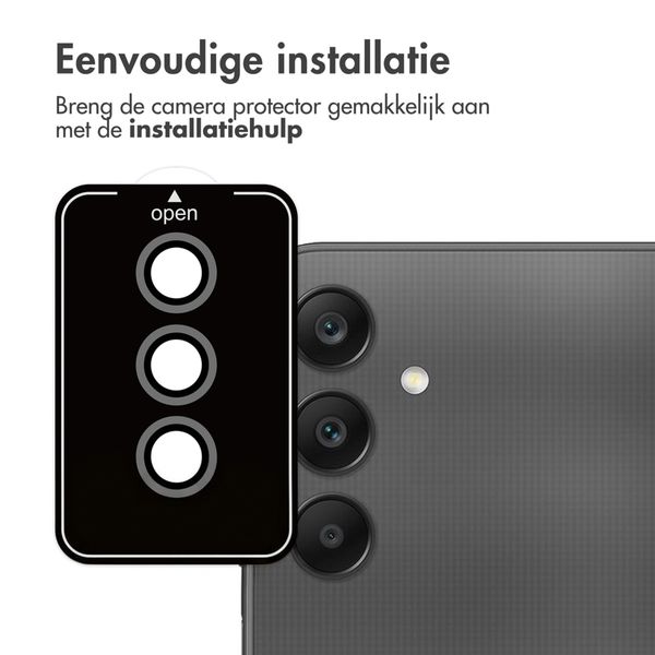 imoshion 2 Pack Camera lens protector Samsung Galaxy A25 (5G) - Black
