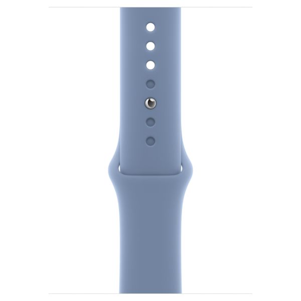 Apple Sport Band Apple Watch Series 1 t/m 11 / SE / Ultra (44/45/46/49 mm) - Maat S/M - Winter Blue