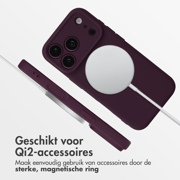 imoshion Color Backcover met MagSafe Apple iPhone 18 Pro / 17 Pro - Bordeaux