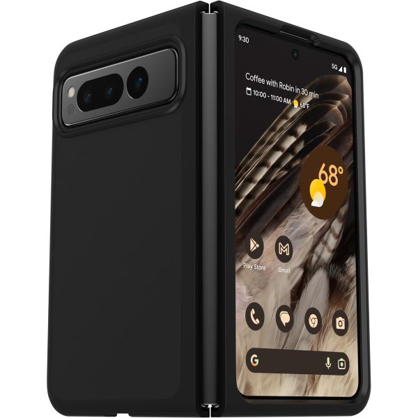 OtterBox Thin Flex Backcover Google Pixel Fold - Zwart