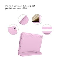 imoshion Kidspakket | Kidsproof backcover voor de Samsung Galaxy Tab A11 Plus / A9 Plus + Draadloze Kinderkoptelefoon Unicorn + Reistafel - Roze
