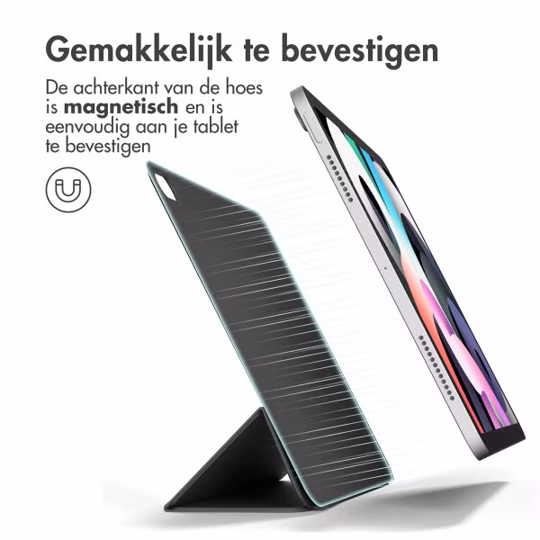 imoshion Magnetic Bookcase Apple iPad Air 13 inch (2025) M3 / (2024) M2 - Zwart