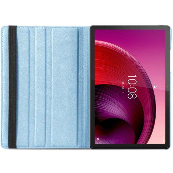 imoshion 360° draaibare Bookcase Lenovo Tab M10 5G - Turquoise