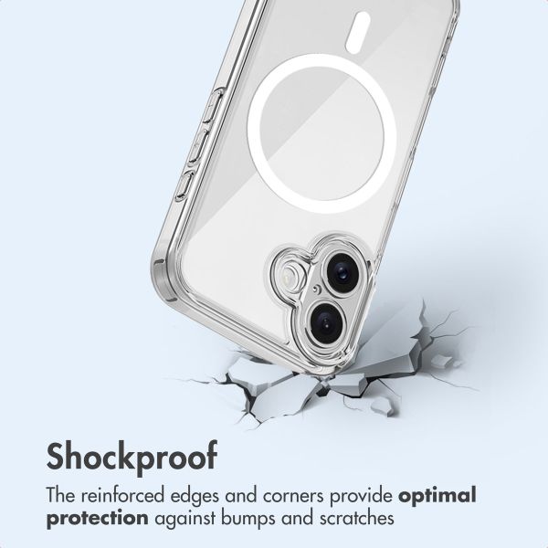 imoshion Protective Back Cover with MagSafe Apple iPhone 17 - Transparent