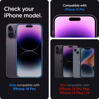 Spigen GLAStR EZ Fit Screenprotector + Applicator 2-pack Apple iPhone 14 Pro