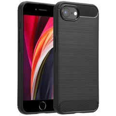 imoshion Brushed Backcover iPhone 16e - Zwart