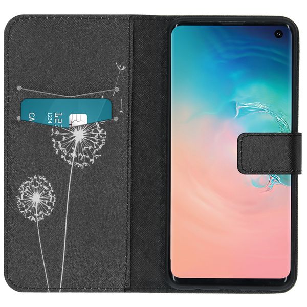 imoshion Design Softcase Bookcase Samsung Galaxy S10 - Dandelion