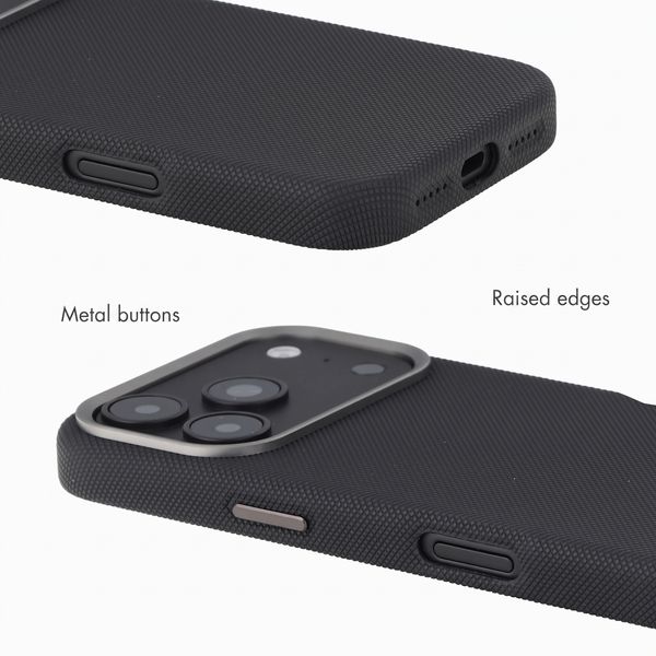 Accezz Mesh Back Cover with MagSafe Apple iPhone 17 Pro - Black