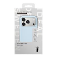 iDeal of Sweden Silicone Case met MagSafe Apple iPhone 18 Pro / 17 Pro - Light Blue