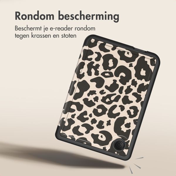 imoshion Design Vouwbare Bookcase Kobo Clara Colour / BW - Leopard