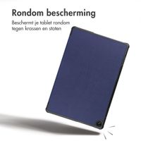 imoshion Trifold Bookcase Lenovo Tab M10 (3rd gen) - Donkerblauw