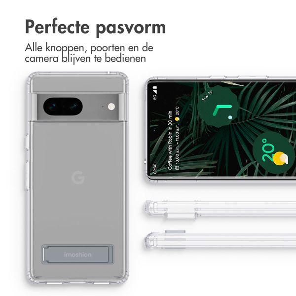 imoshion Stand Backcover Google Pixel 7 - Transparant