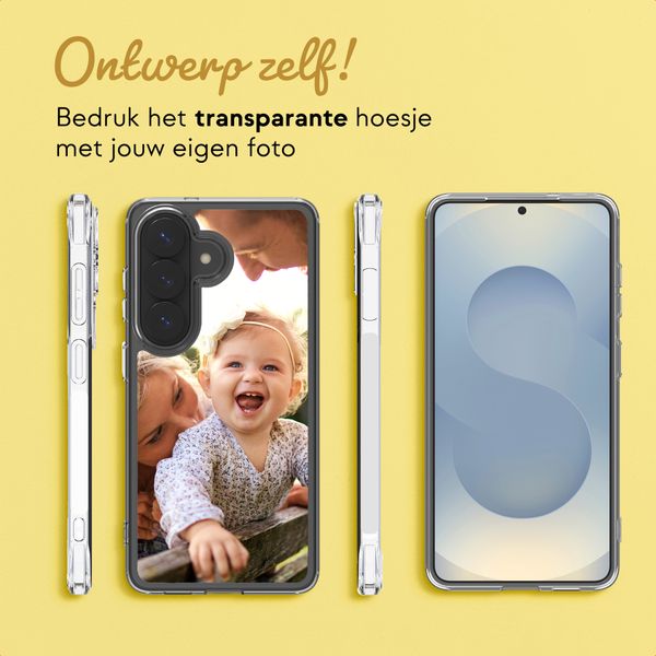 Ontwerp je eigen Clear Case Samsung Galaxy S26 - Transparant
