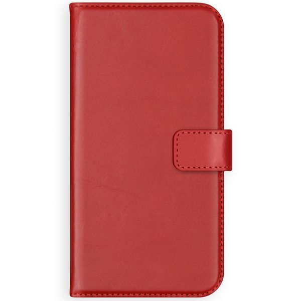 Selencia Echt Leren Bookcase Apple iPhone 12 Mini - Rood