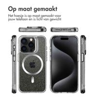 imoshion Glitter Backcover met MagSafe iPhone 15 Pro Max - Zilver