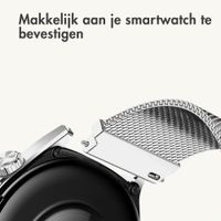 imoshion Milanees magnetisch bandje  - Universeel 18 mm aansluiting - Zilver