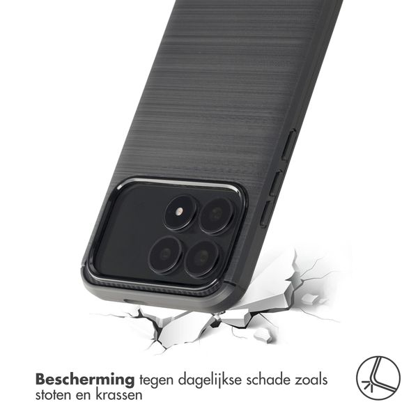 imoshion Brushed Backcover Xiaomi Poco F8 Pro - Zwart