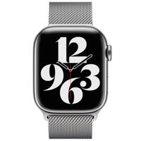 Apple Milanese Loop Band Apple Watch Series 1 t/m 9 / SE (38/40/41 mm) | Series 10 (42 mm) - Silver