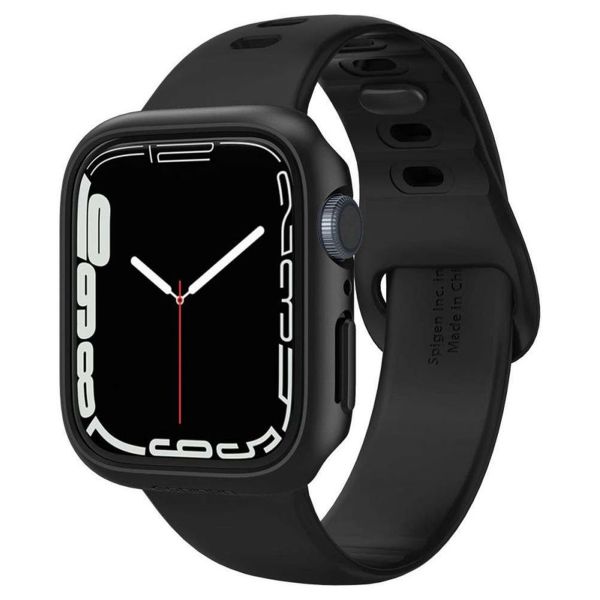 Spigen Thin Fit™ Case Apple Watch Series 7 / 8 / 9 - 41 mm - Zwart