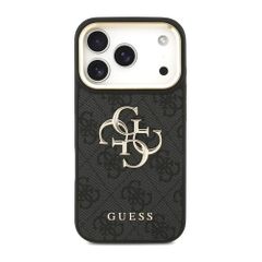 Guess 4G Metal Logo Backcover Apple iPhone 18 Pro Max / 17 Pro Max - Black