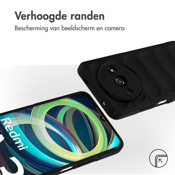 imoshion EasyGrip Backcover Xiaomi Redmi A3 - Zwart