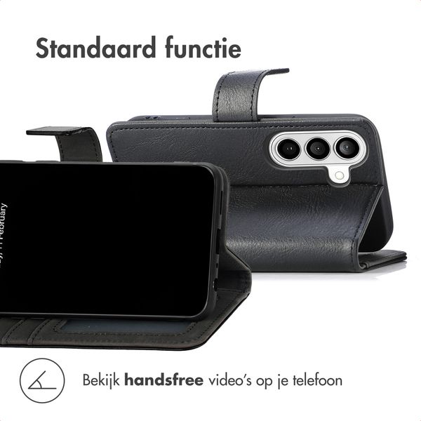 imoshion Luxe Bookcase Samsung Galaxy A27 (5G) - Zwart