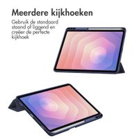 imoshion Trifold Hardcase Bookcase Samsung Galaxy Tab S11 - Donkerblauw