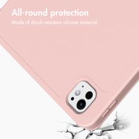Accezz Smart Silicone Book Case Apple iPad Pro 11 (2025) M5 / (2024) M4 - Pink