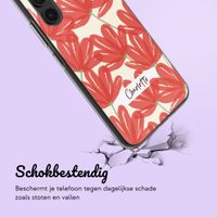 Hoesje met eigen foto en/of tekst Samsung Galaxy A54 (5G) - Bloemen