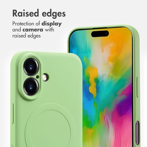 imoshion Colour Back Cover with MagSafe Apple iPhone 16 - Green